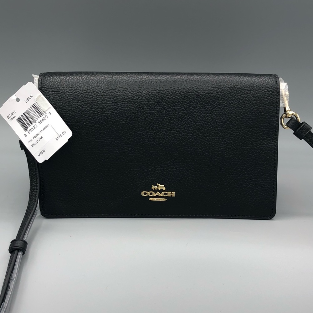 Coach Foldover Crossbody Clutch
